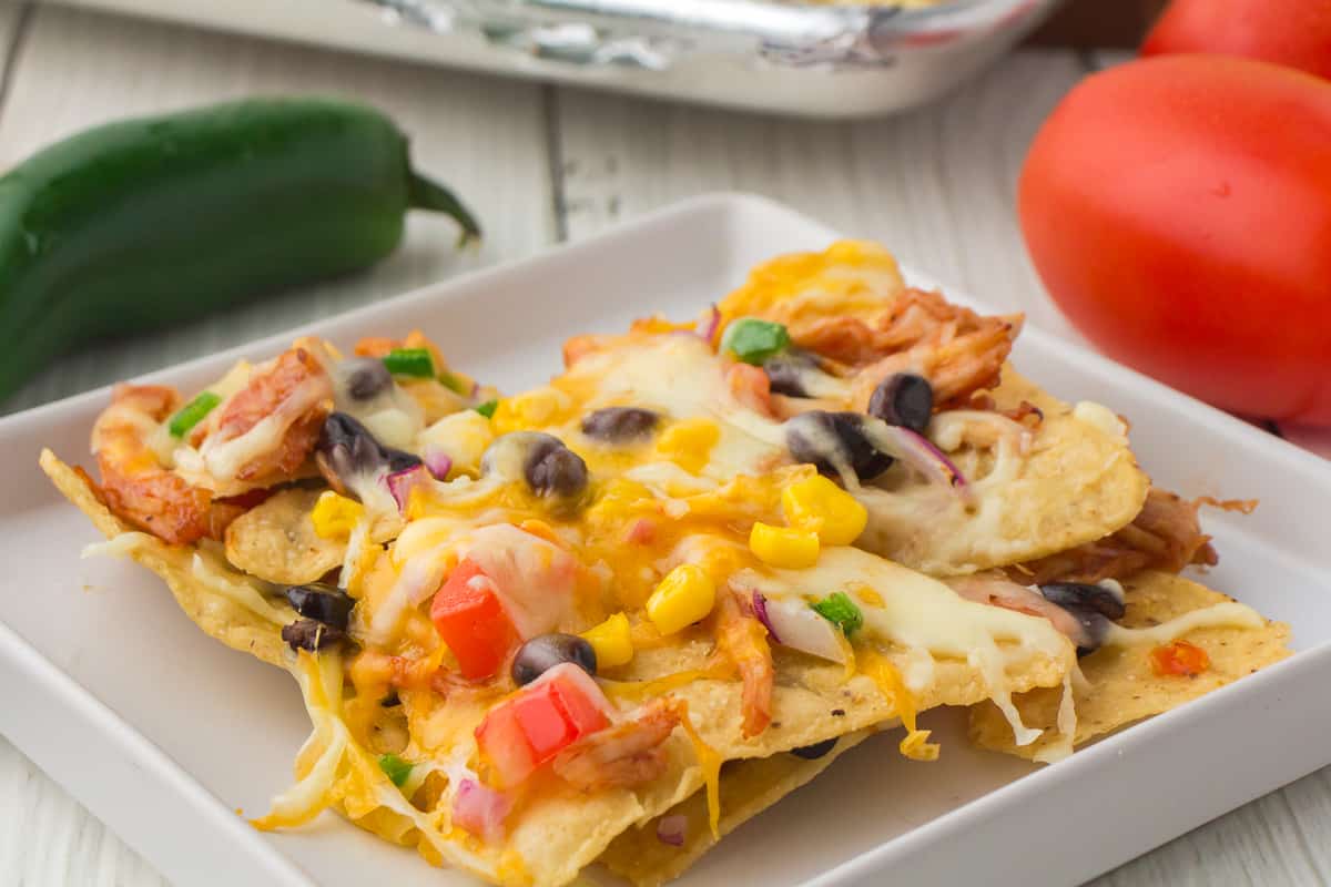 Loaded BBQ Chicken Nachos Recipe