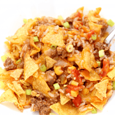 Instant Pot Beef Nachos Casserole