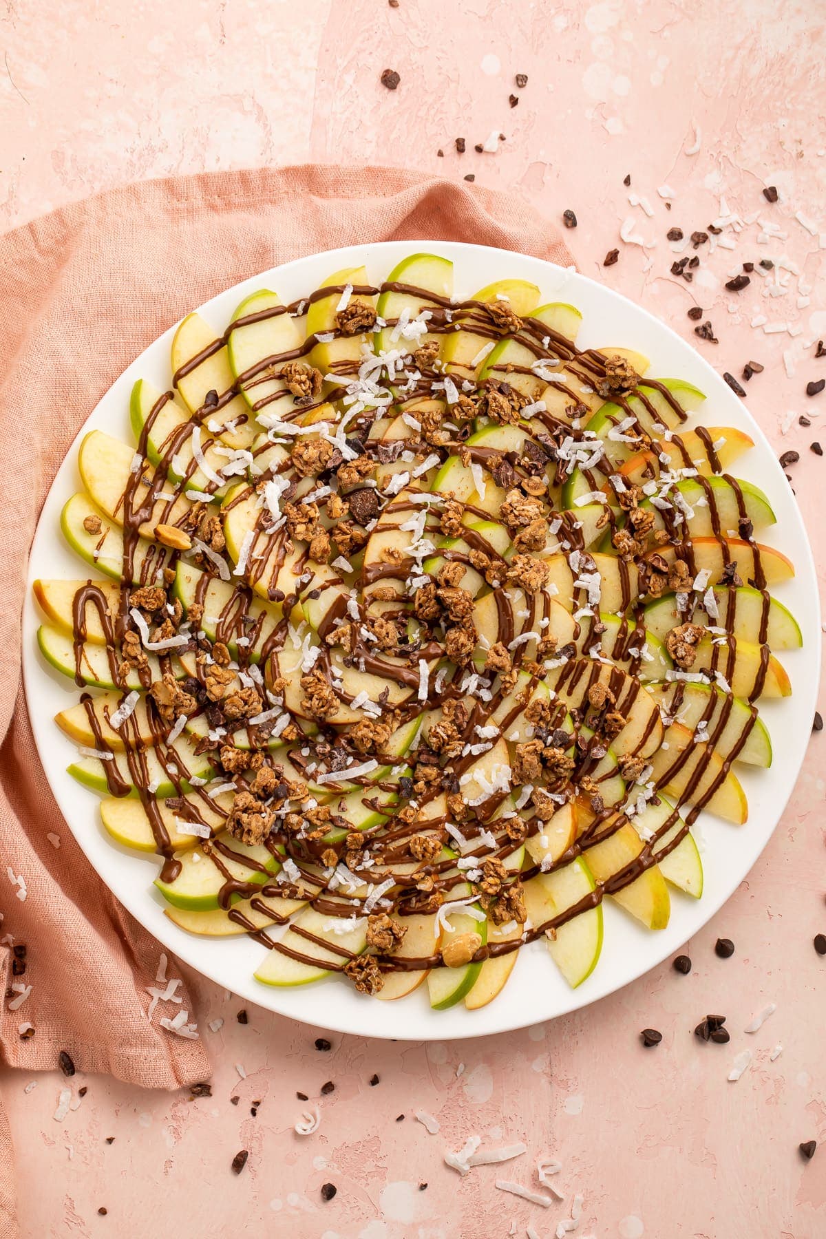 Healthy-ish Apple Nachos