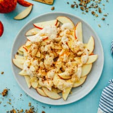 Apple Nachos (Easy Healthy Snack!)