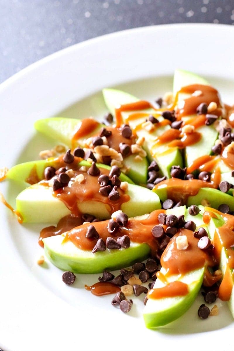 Caramel Apple Nachos