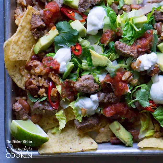 Filet Mignon Steak Nachos