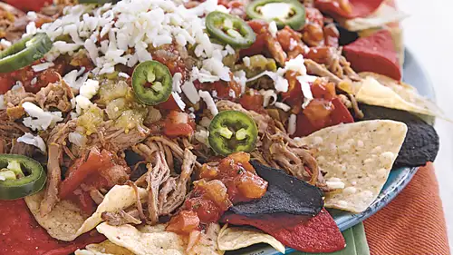 Slow-Cooker Pork Carnitas Nachos