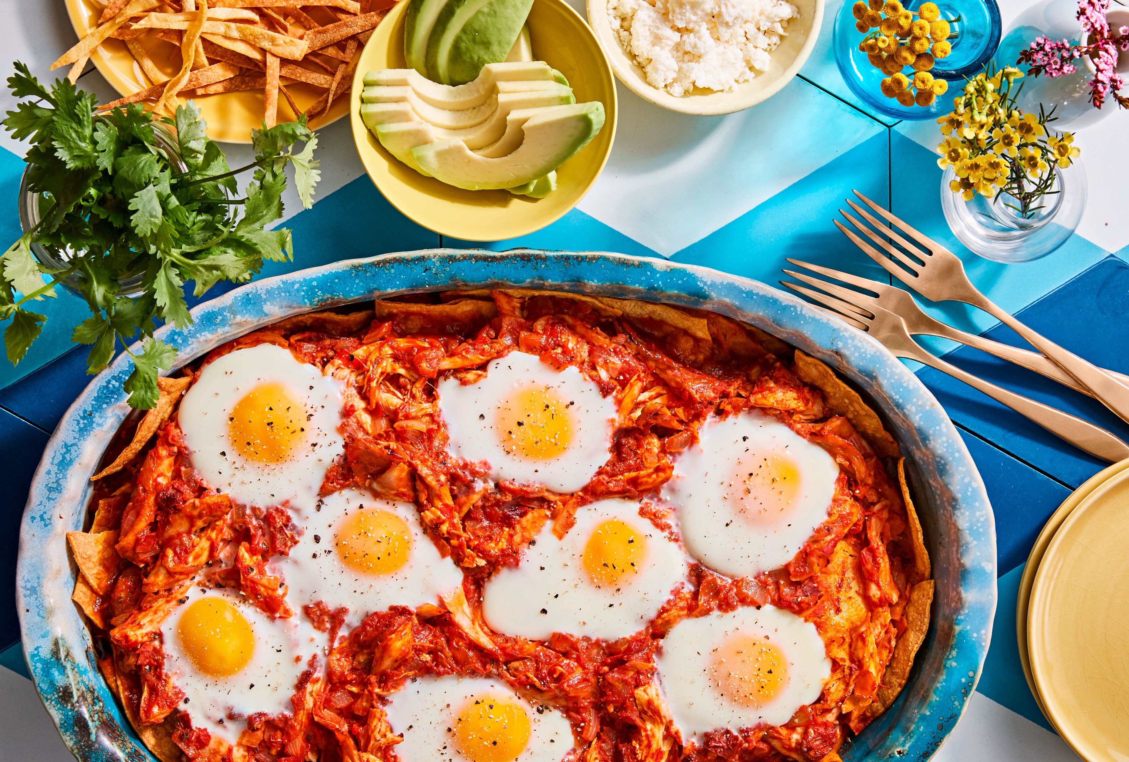 Chilaquiles Breakfast Casserole