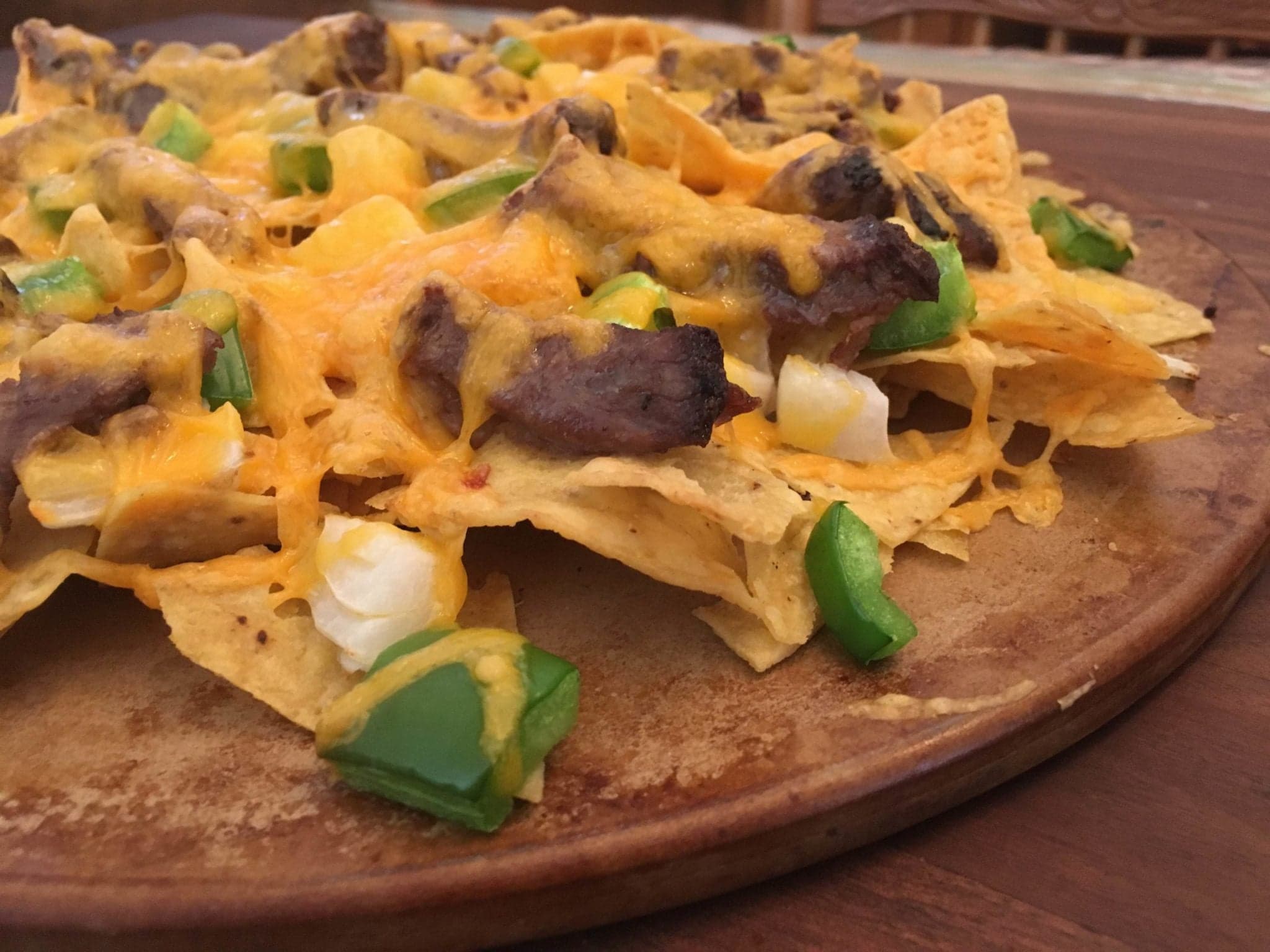 Smoked Steak Nachos Recipe