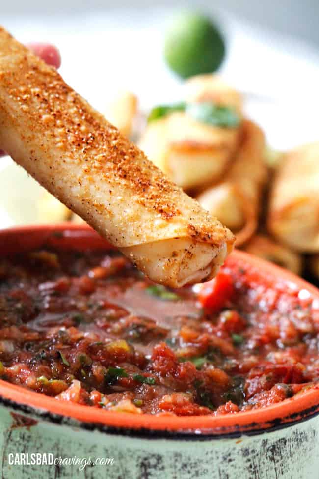 Chili Lime Nacho Mozzarella Sticks