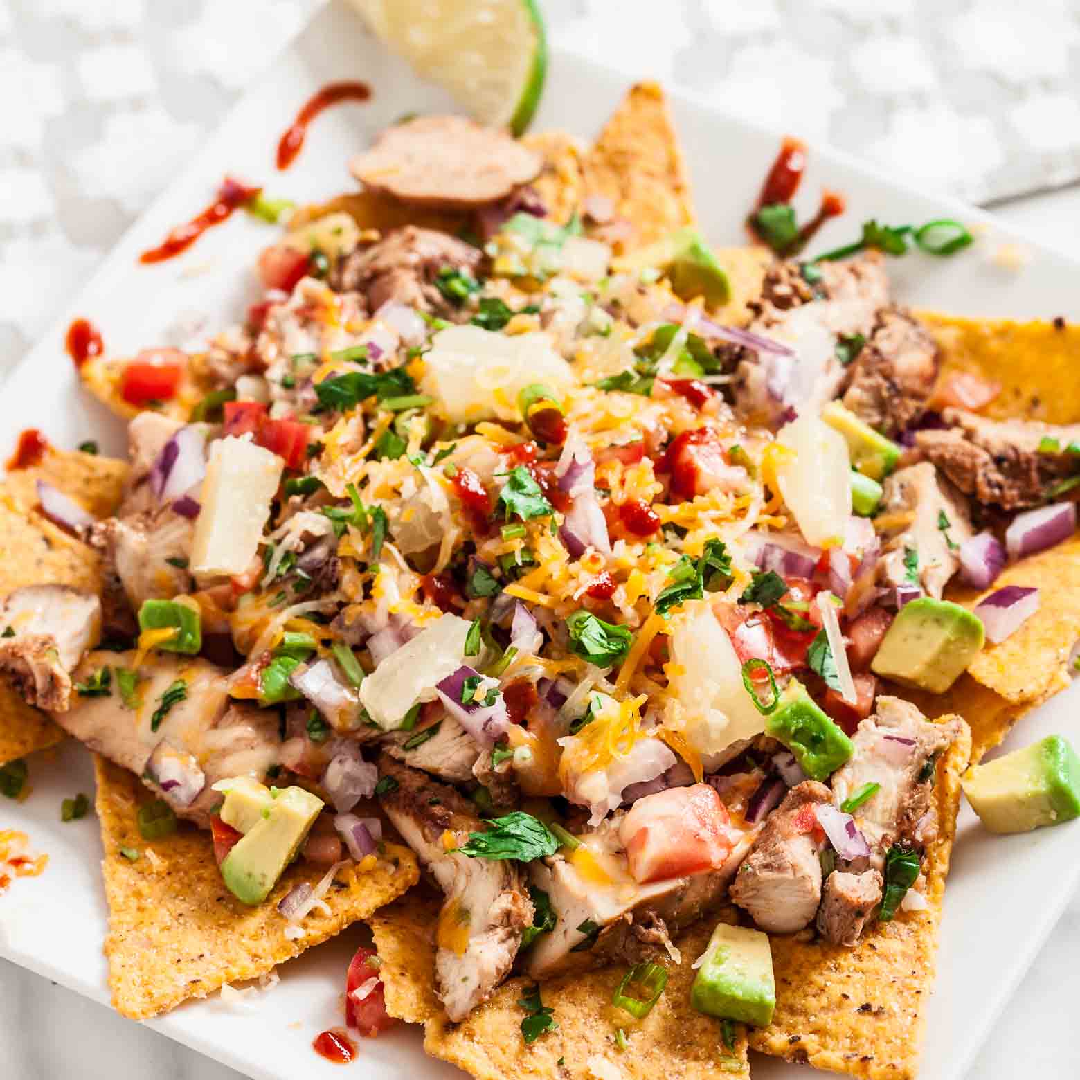 BBQ Chicken Nachos