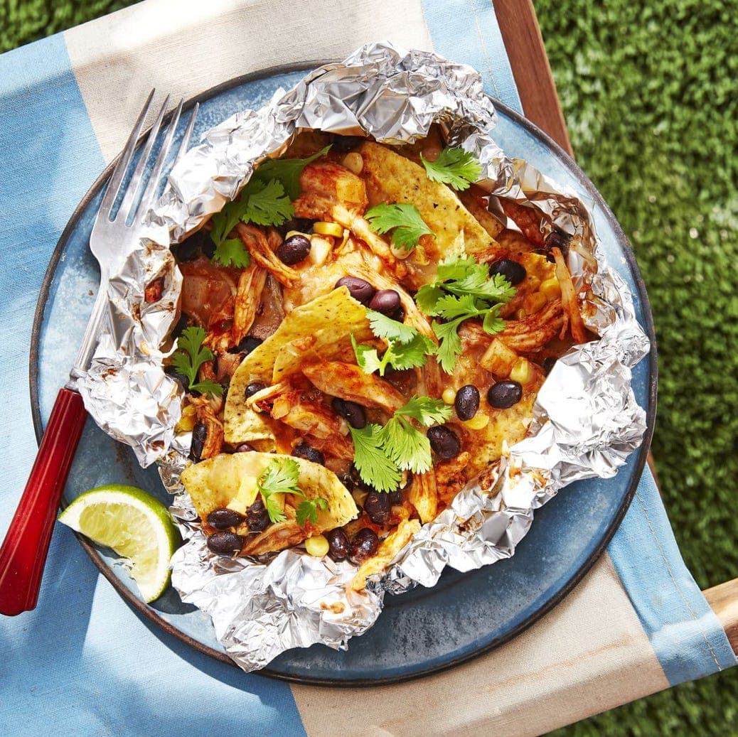 Chicken and Black Bean Nachos