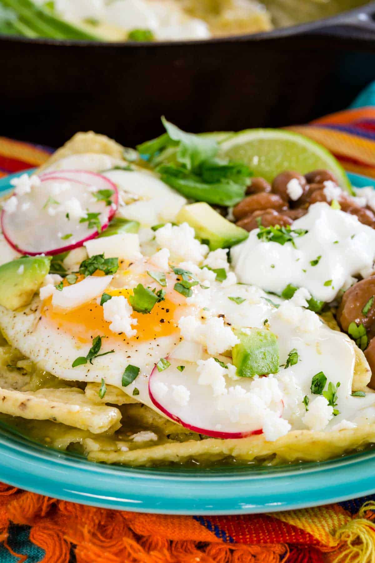 Easy Chilaquiles Verdes