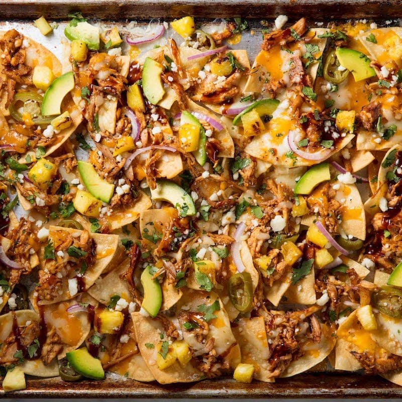 BBQ Chicken Nachos