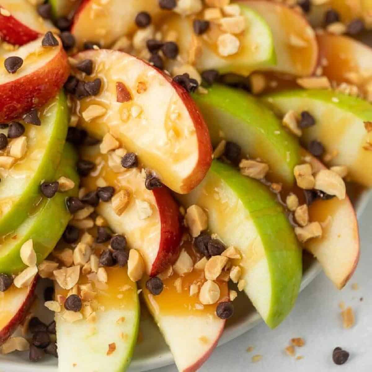Caramel Apple Nachos Recipe