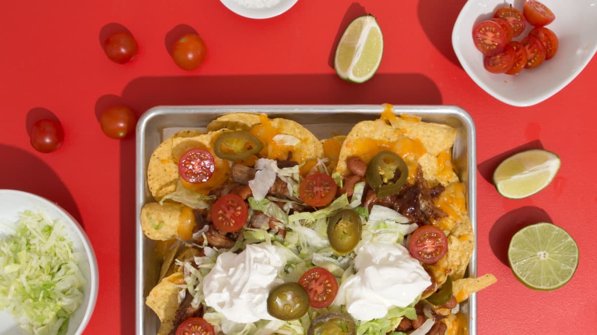 BBQ Nachos a La "famous Dave's"
