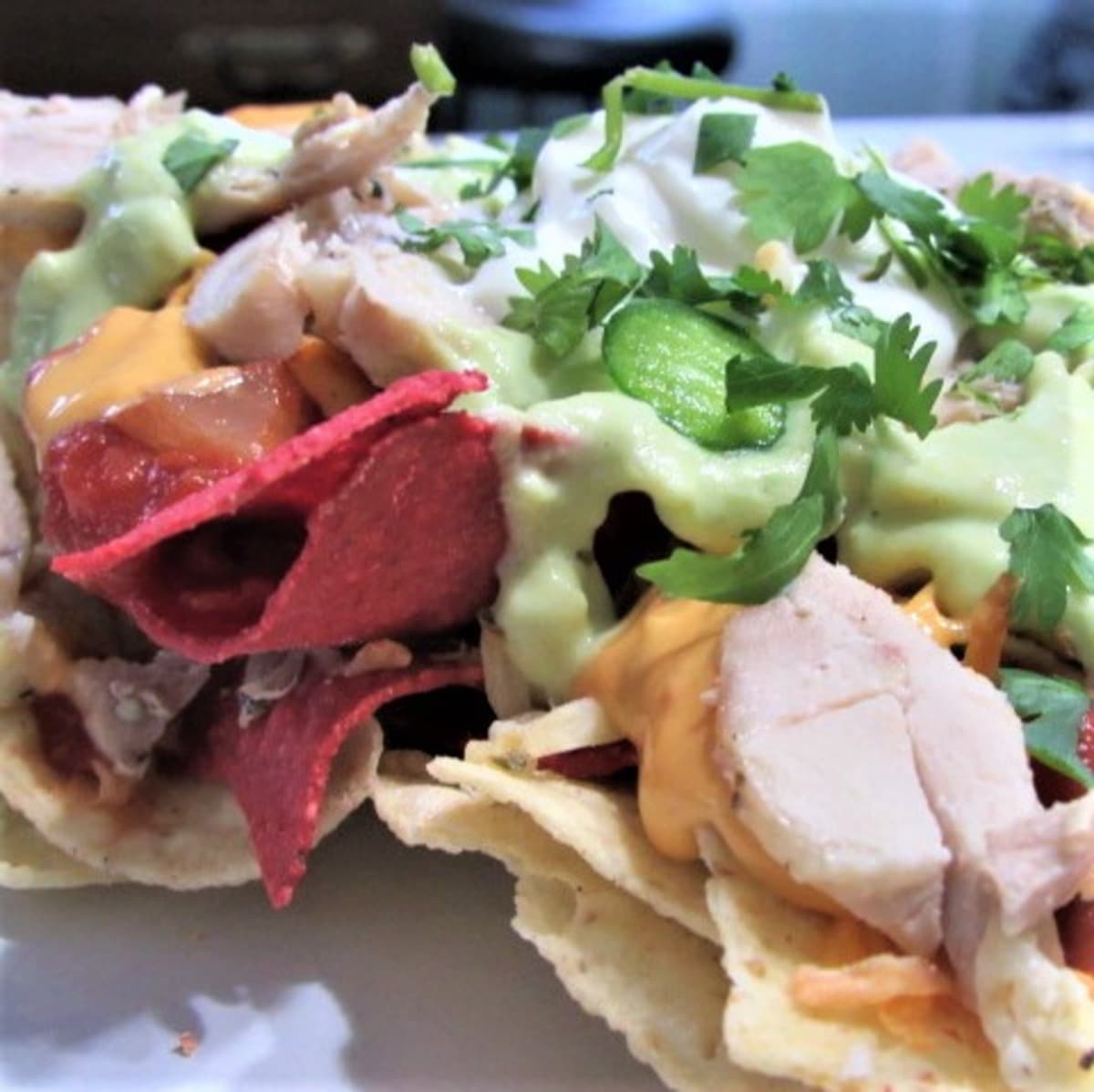 Chicken Nachos (spicy)