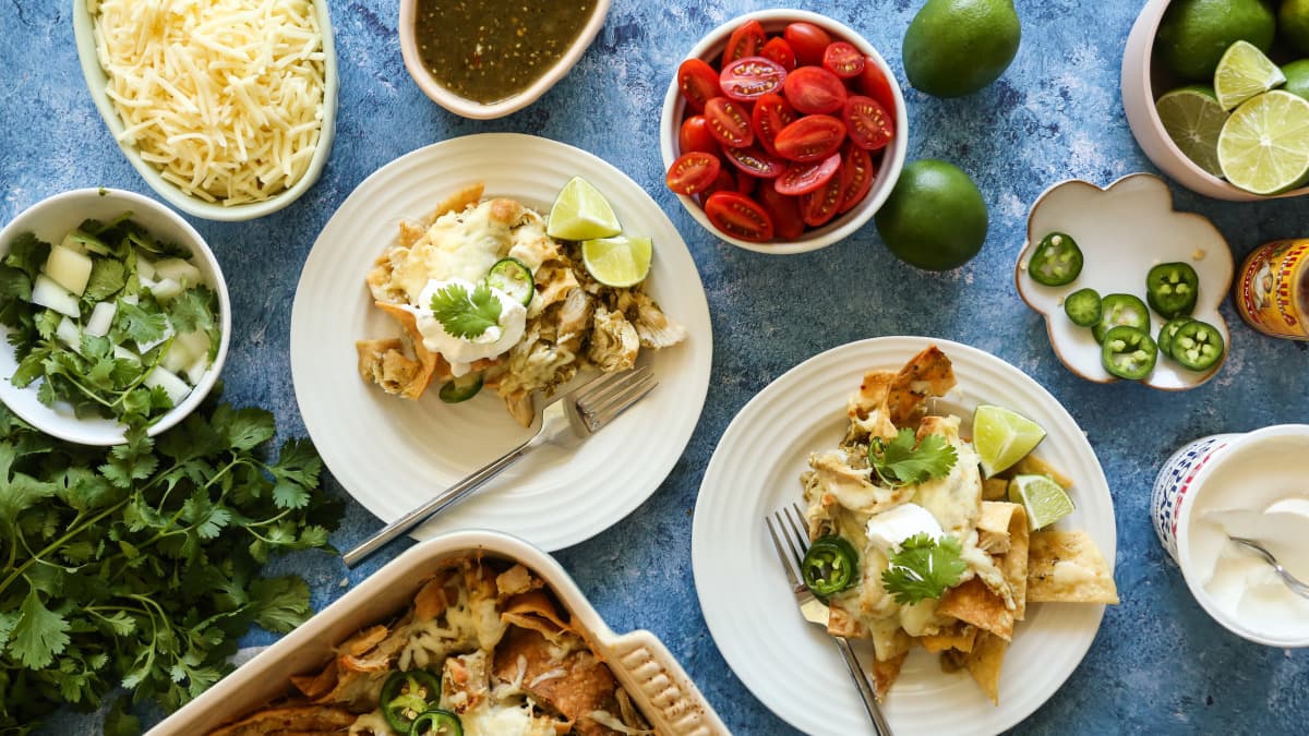 Chilaquiles with Chicken