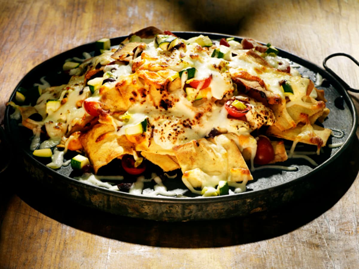 Mediterranean Nachos