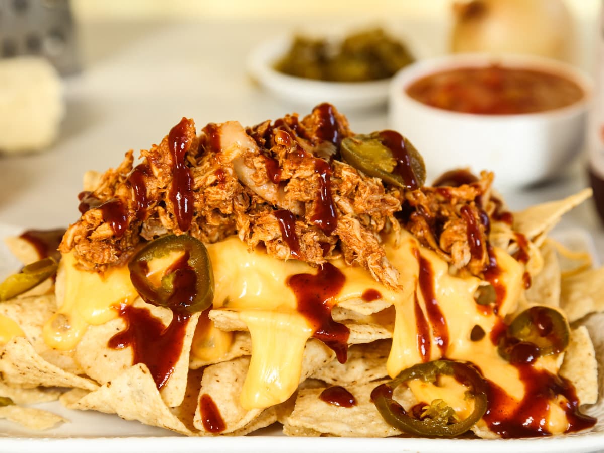 Mile High Memphis Style Barbecue Nachos