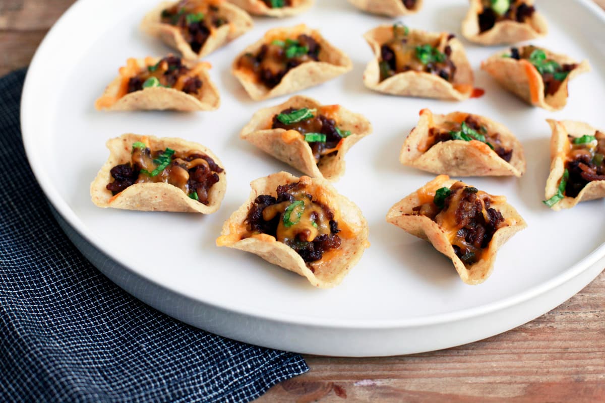 Mini Taco Nachos