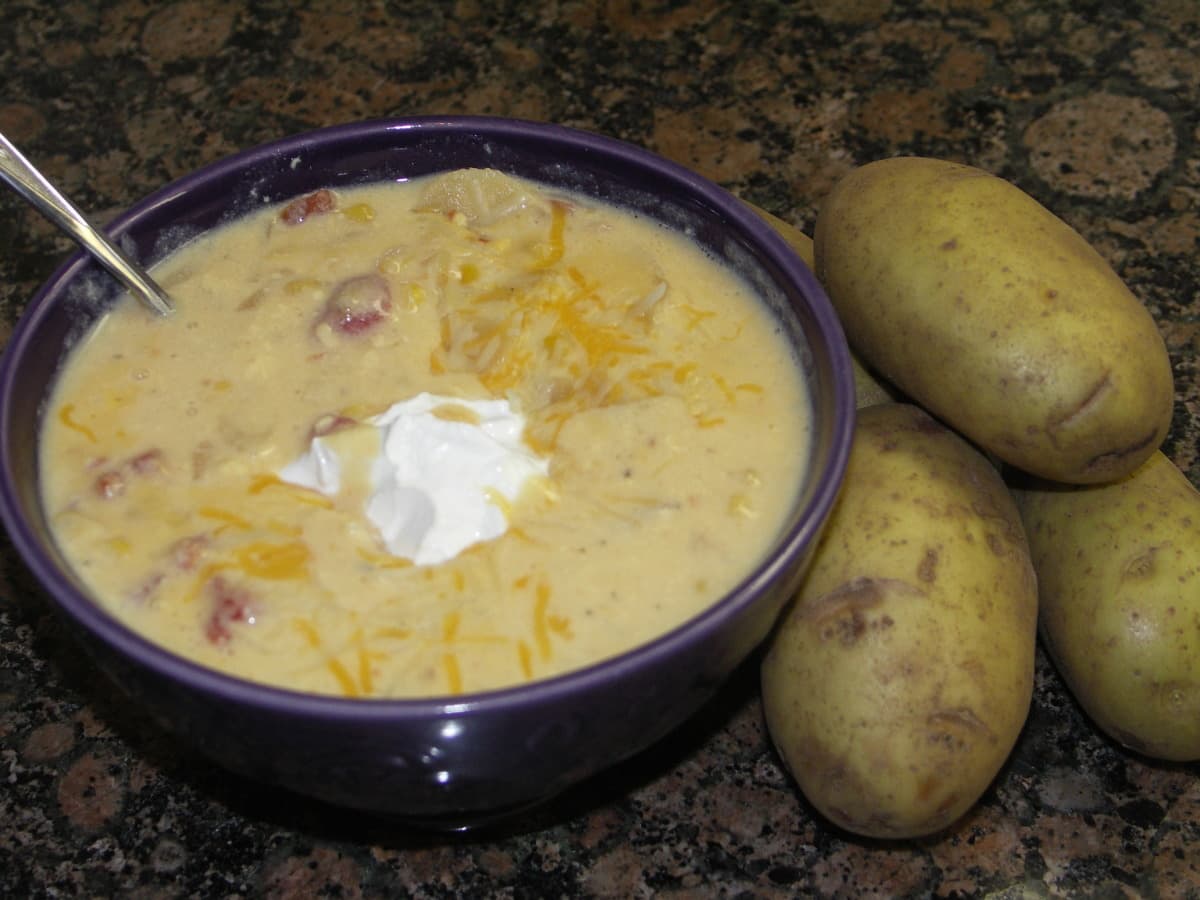 Nacho Potato Soup