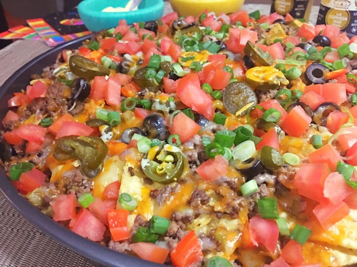 SPICY BEEF NACHO SUPREME