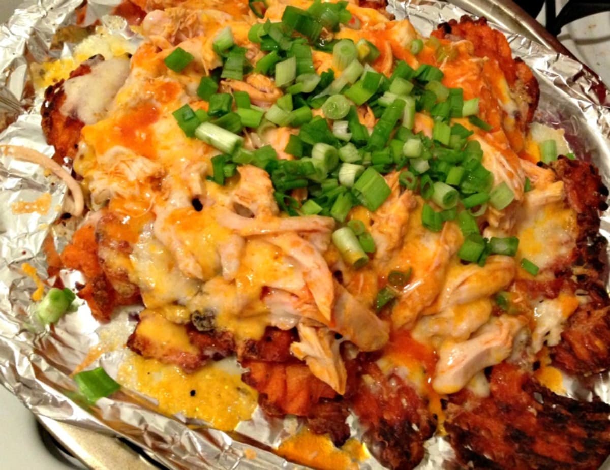 Ultimate Buffalo Chicken Nachos