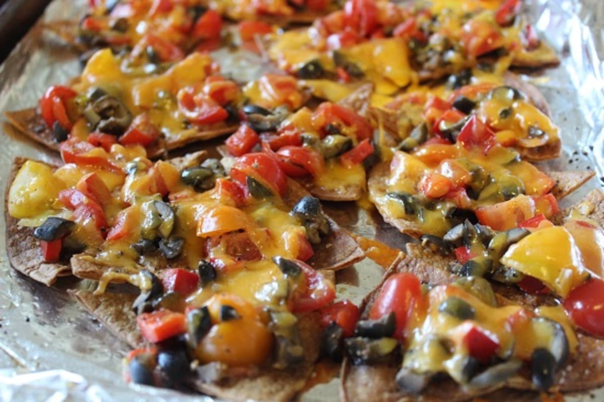 Vegetable Nachos