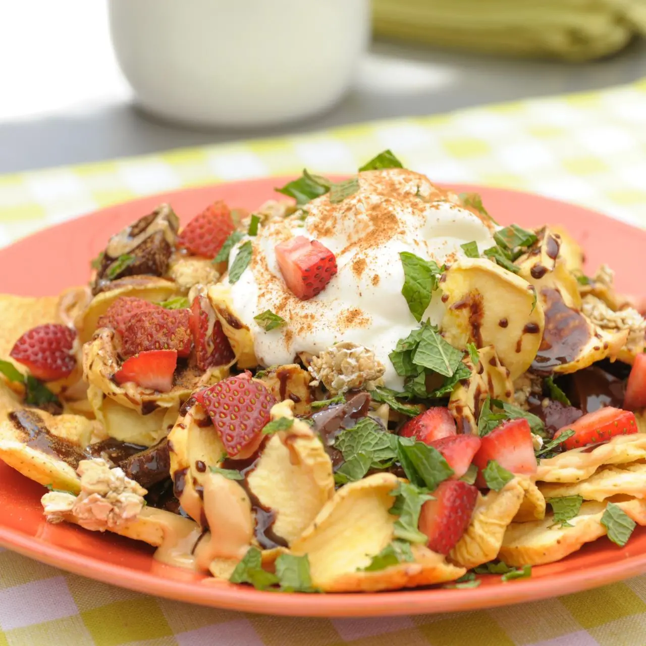 Apple Chip Nachos