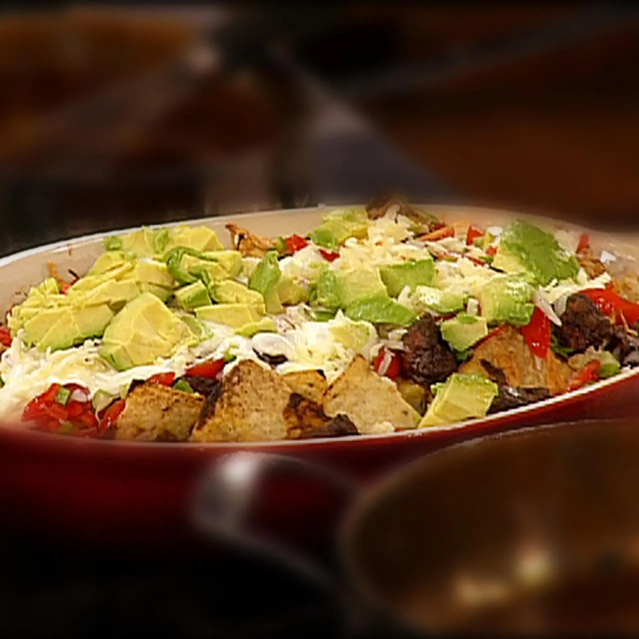 Chicken Mole Nachos