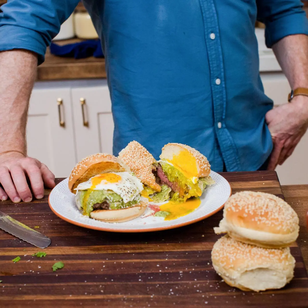 Chilaquiles Burgers