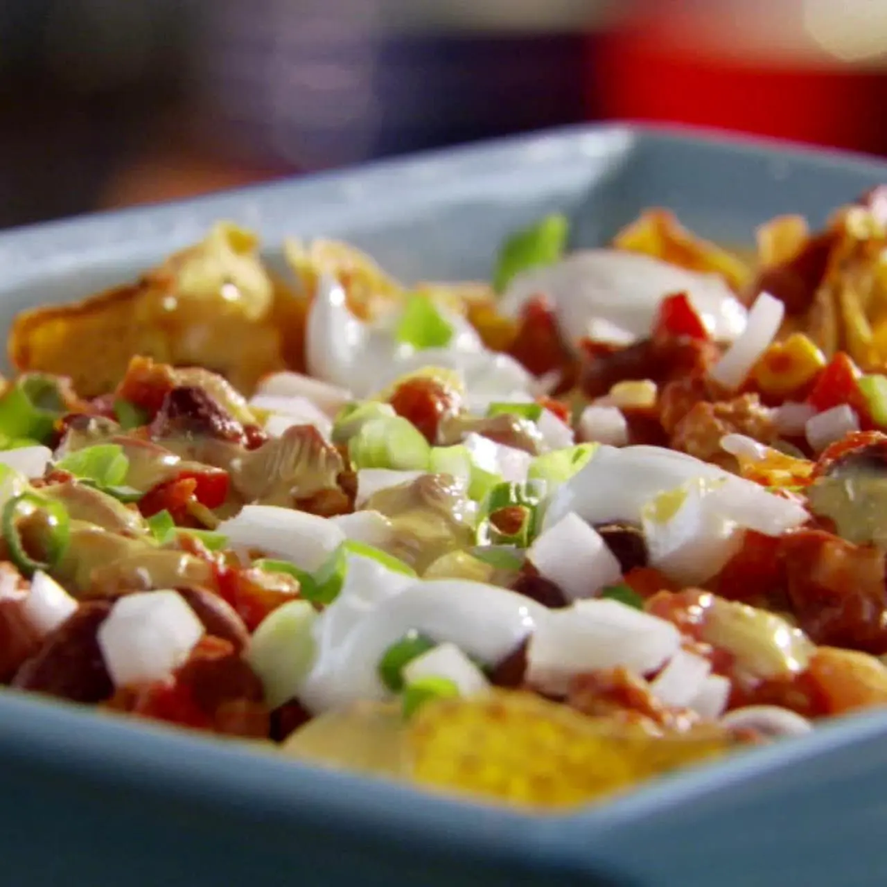 Chili Cheese Dog Nachos