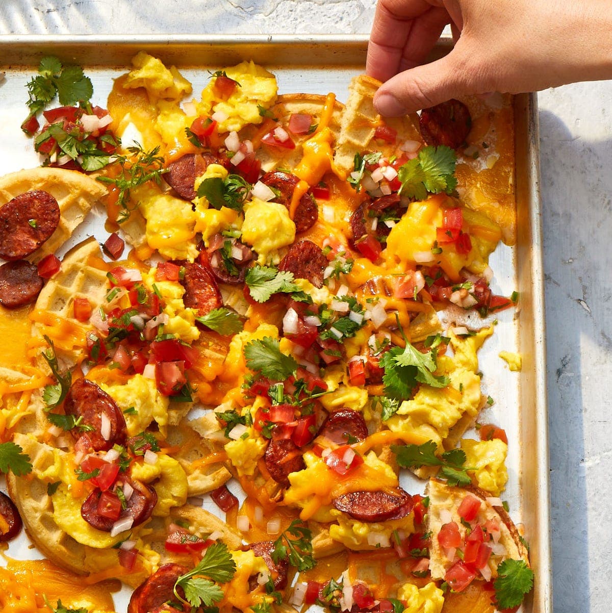 Waffle Nachos
