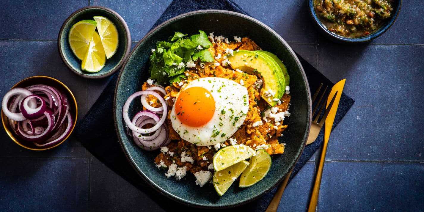 Chilaquiles rojo