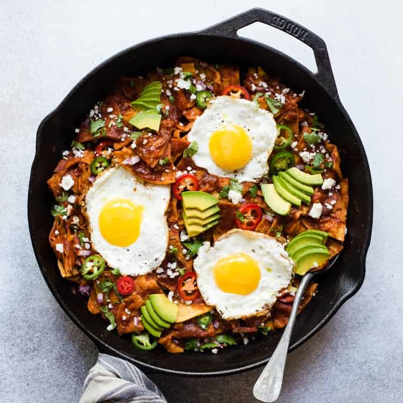 Chilaquiles with Gochujang