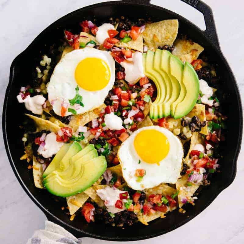Loaded Breakfast Nachos