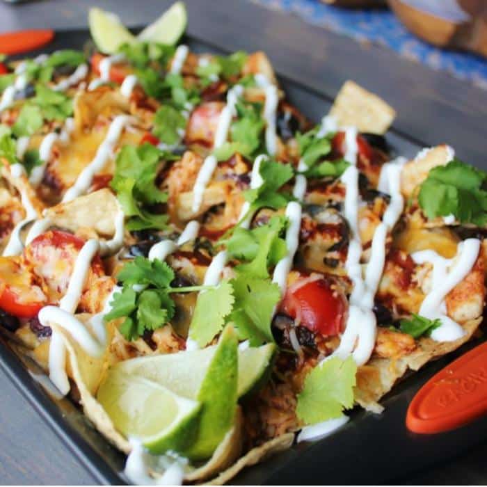 BBQ Chicken Nachos
