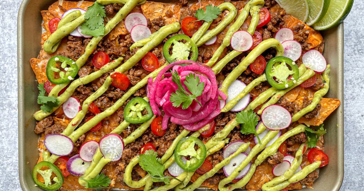 Keto Sheet Pan Nachos