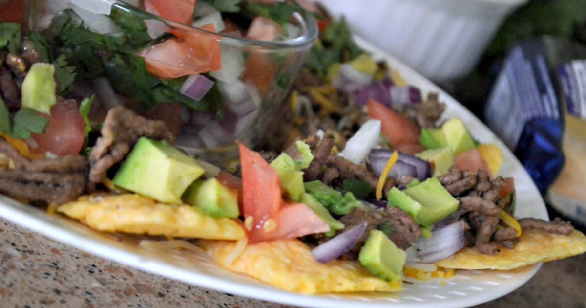 One-Minute Keto Microwave Nachos