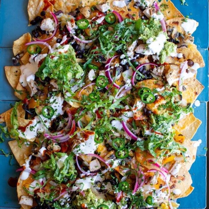 Delicious Sheet Pan Chicken Fajita Nachos Recipe