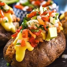 Nacho Baked Potatoes