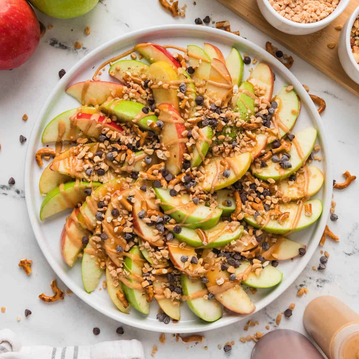 Caramel Apple Nachos