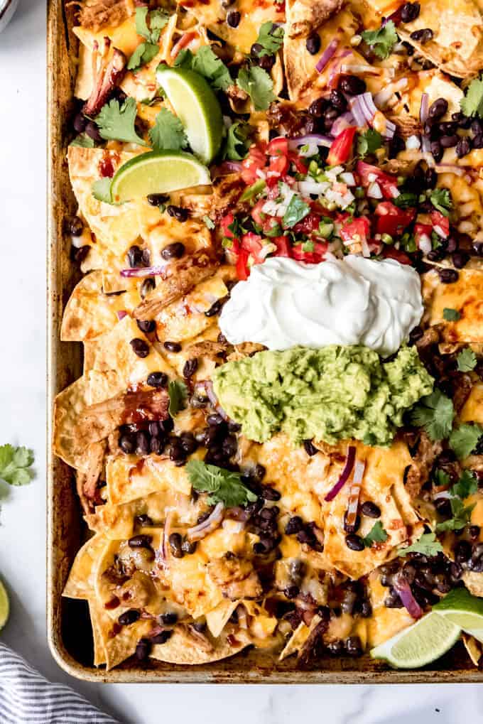 Loaded BBQ Pulled Pork Nachos