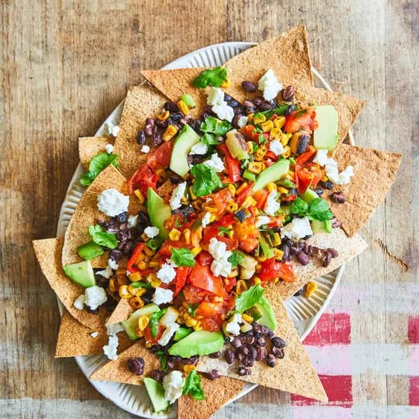 Buddy's veggie nachos