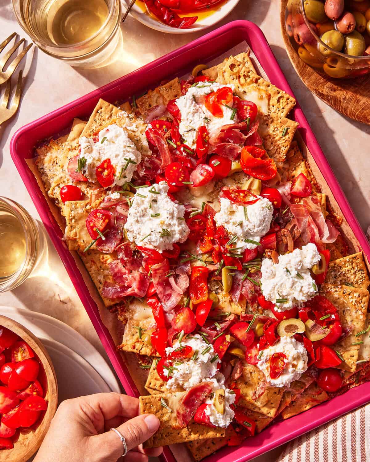 Antipasto Platter Nachos