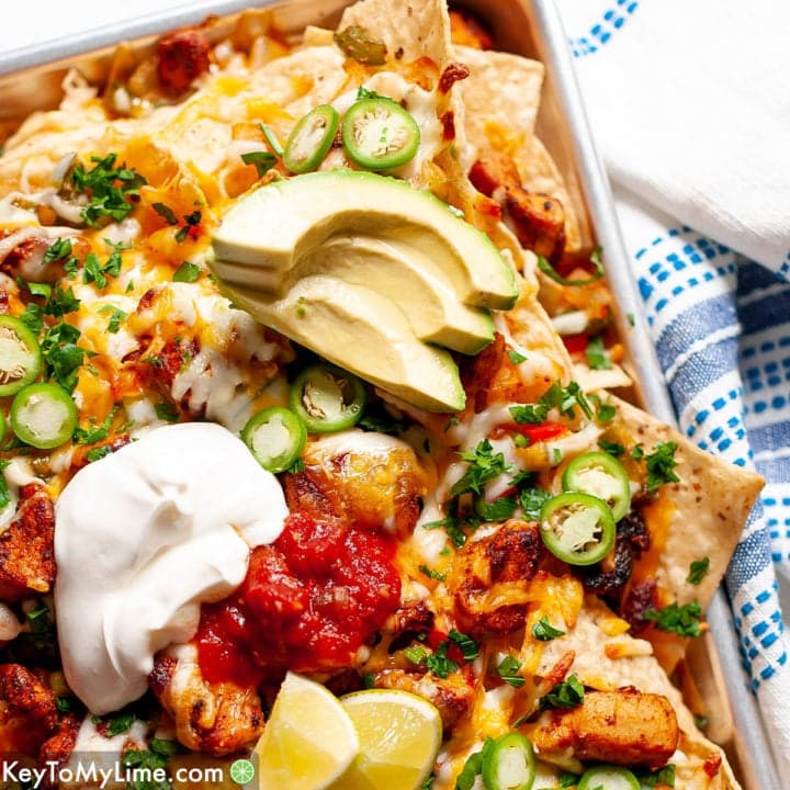 Loaded Chicken Fajita Nachos Recipe