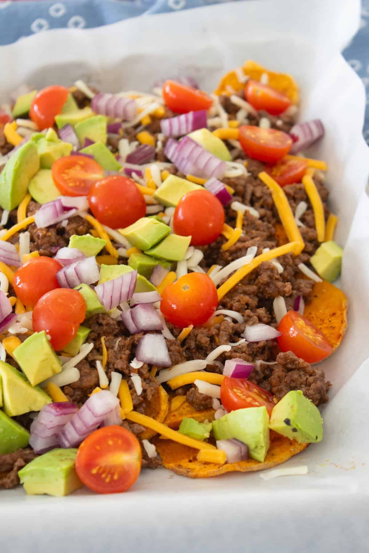 Sweet Potato Nachos