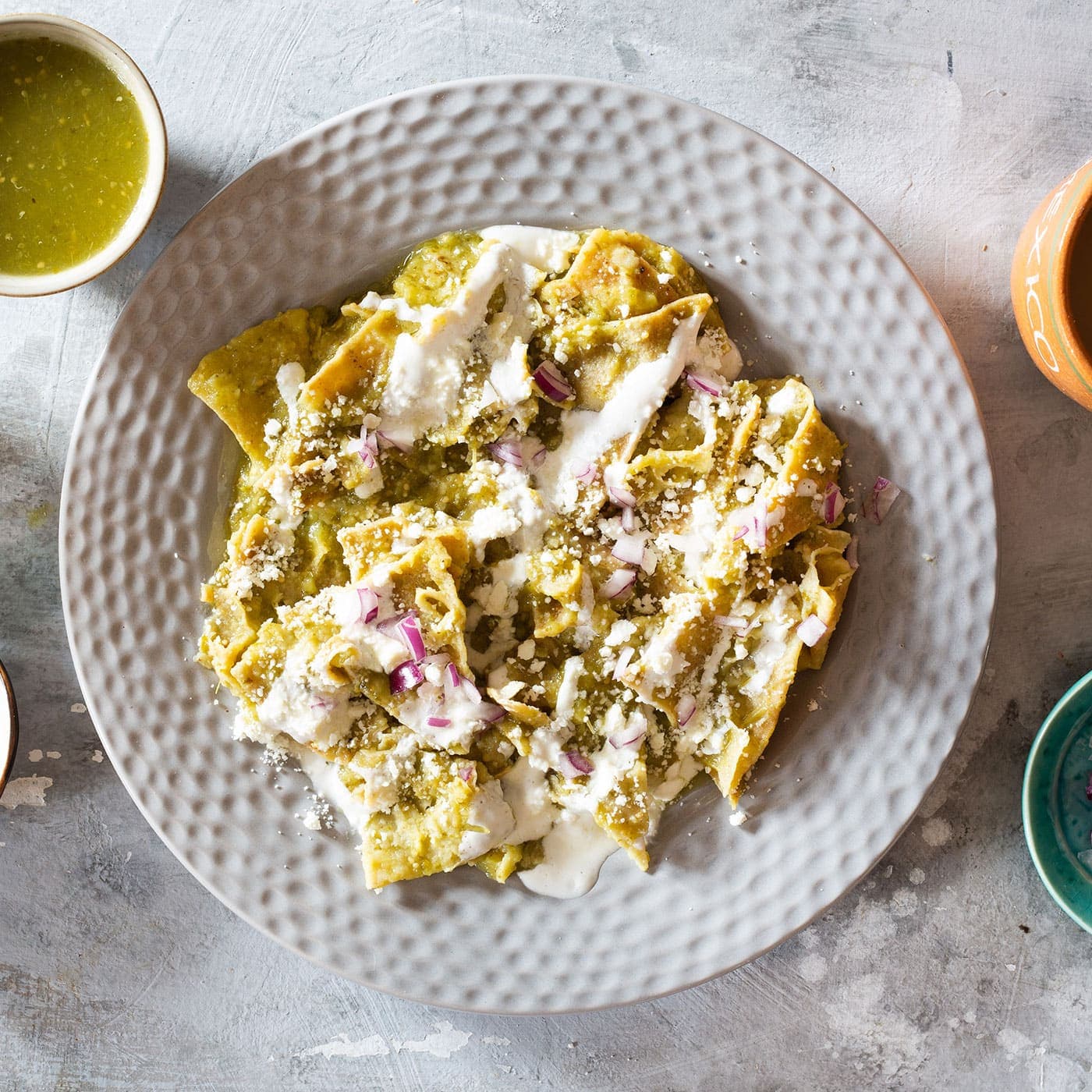 Easy Chilaquiles Verdes