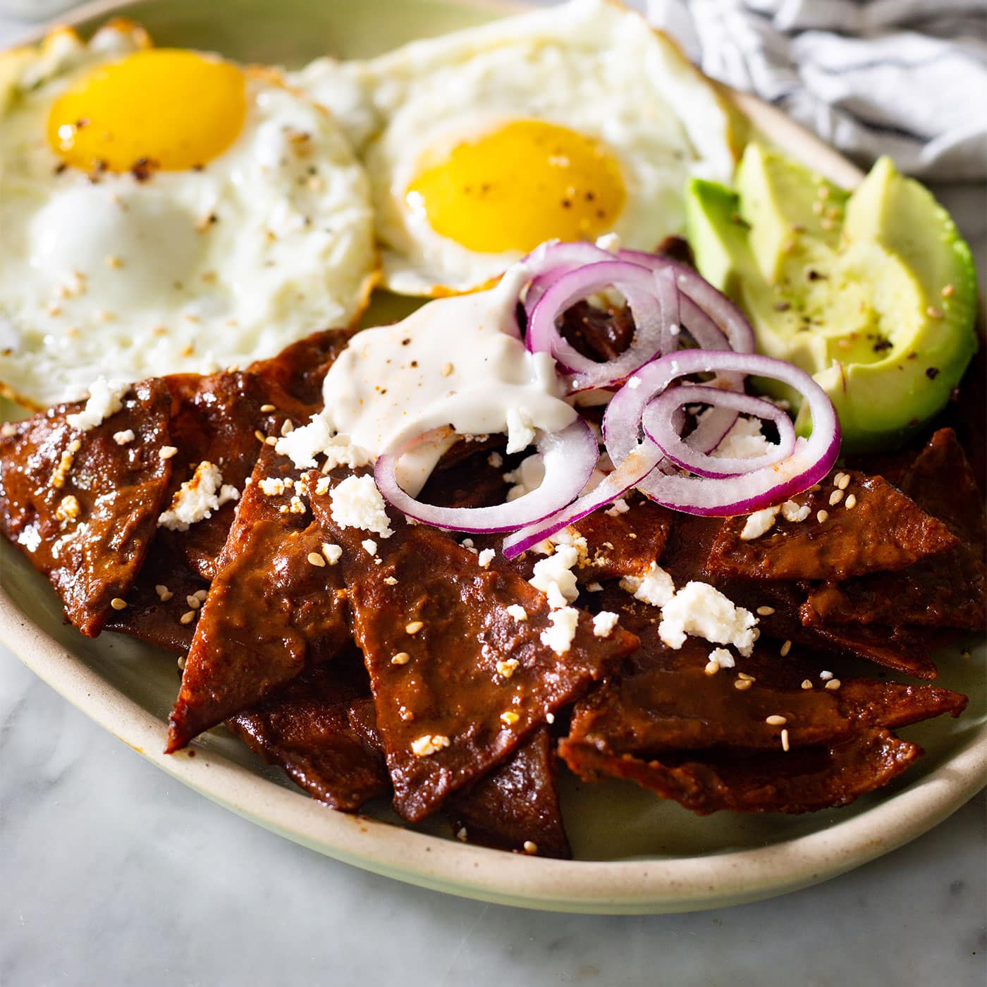 Mole Chilaquiles