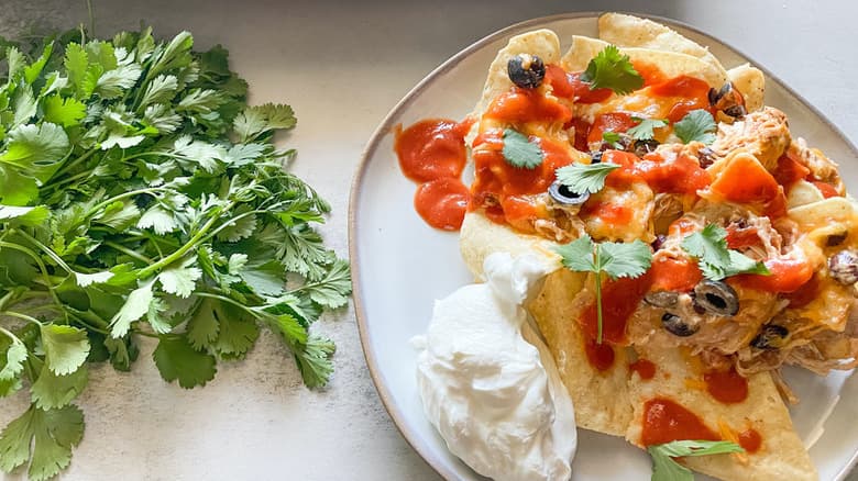 Slow Cooker Creamy Chicken Nachos Recipe