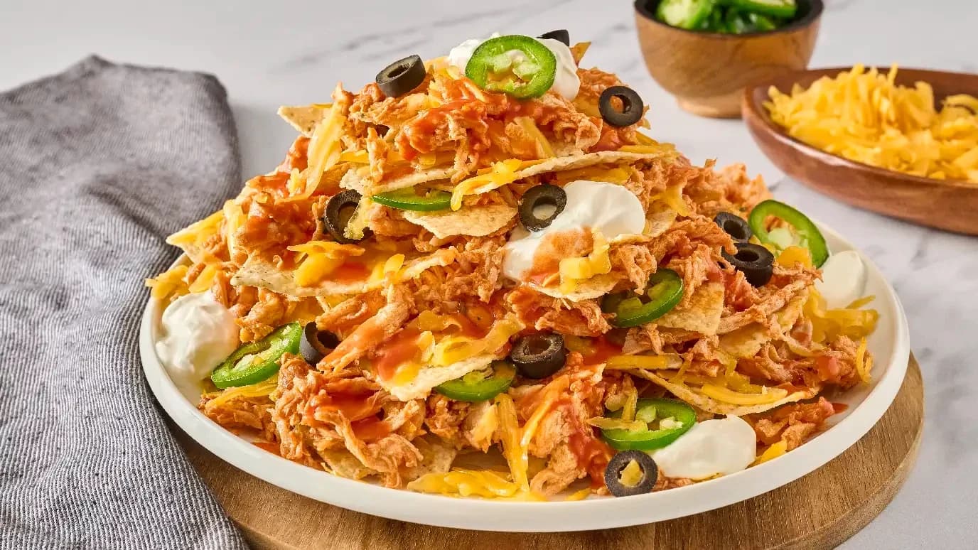 Buffalo Chicken Nachos