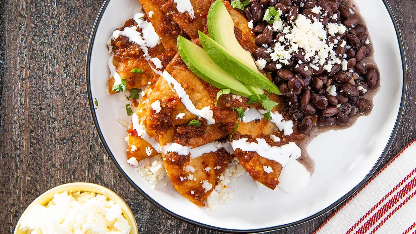 Chilaquiles Rojos