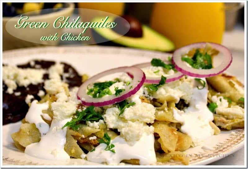 Chicken Chilaquiles Verdes